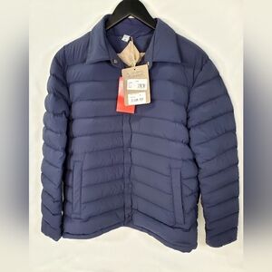 HERNO “Resort” Packable Quilted Stretch Nylon Down Shirt Jacket | 38US/48EU NWT